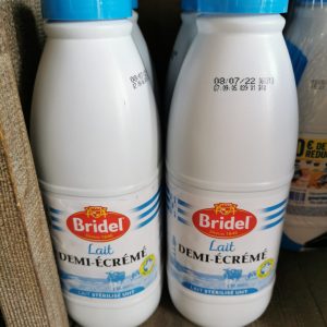 Lait demi écrémé 1L