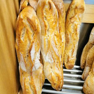 Baguette au bon goût de levain