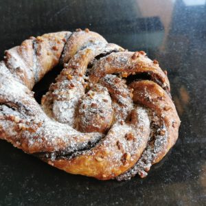Bretzel creme patissière